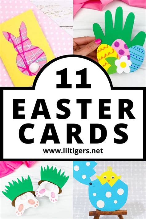 30 Diy Easter Cards Easy Easter Crafts