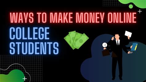 Ways To Earn Money While Studying Students In India Money Making