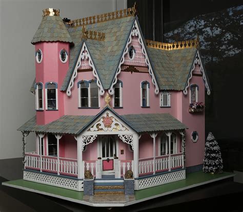 Customized Pierce Victorian Furnished Dollhouse Ebay Doll House