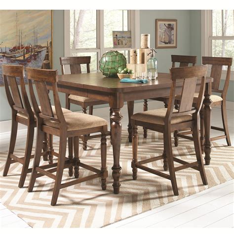 Jonas Counter Height Table With 6 Chairs Quality Furniture At