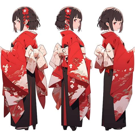 Premium Ai Image Character Anime Concept Average Height Female With A