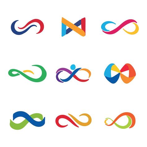 Colorful Infinity Logos 213912 Vector Art At Vecteezy