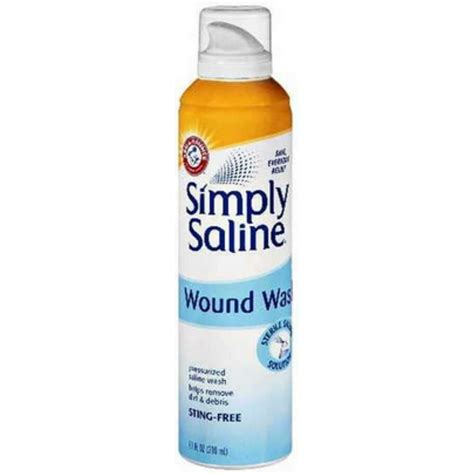 Simply Saline Wound Wash Saline 710 Oz Pack Of 2