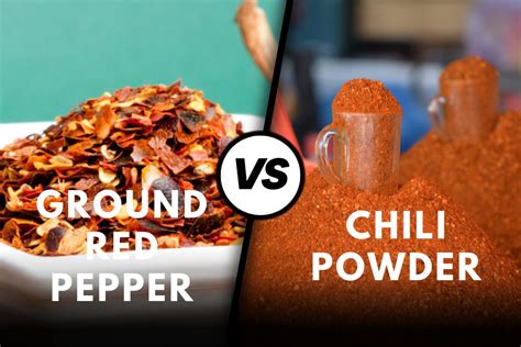 Ground Red Pepper Vs Chili Powder Which Is Better Condimentbucket