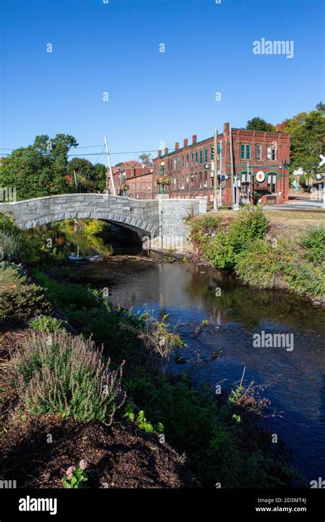 Stafford Springs Ct Downtown Buildings Stock Photo Alamy
