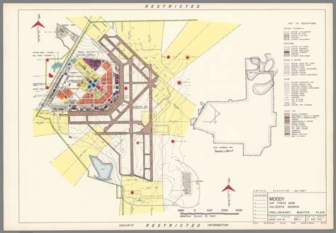 Moody Air Force Base Valdosta Georgia Preliminary Master Plan David Rumsey Historical Map