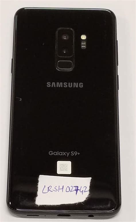 Samsung Galaxy S9 Plus Verizon Black 64gb Sm G965u Lrsh02742