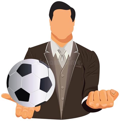 Football Manager Icons Set Grunge Style Stock Vector Illustration Of