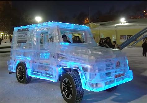 Glowing Ice Car Rweirdwheels