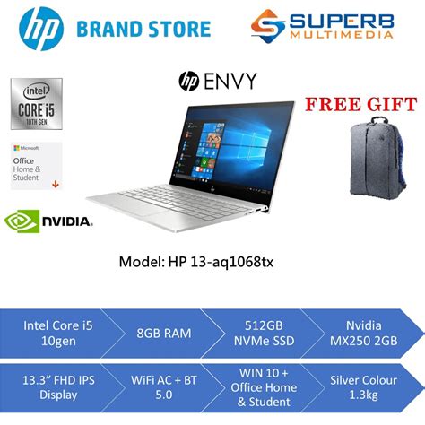 While all efforts are made to check pricing, product specifications and other errors, inadvertent errors do occur from time to time. HP ENVY 13 Price in Malaysia & Specs - RM4049 | TechNave