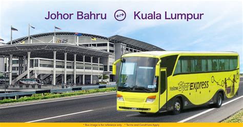 Taking a bus from kl to singapore makes your ride worthwhile, relating to nothing less than an effortless travel getaway. Yellow Star Express Bus from JB Larkin to TBS