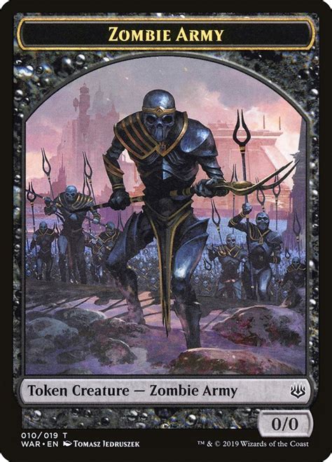 Zombie Army · War Of The Spark Tokens Twar 10 · Scryfall Magic The