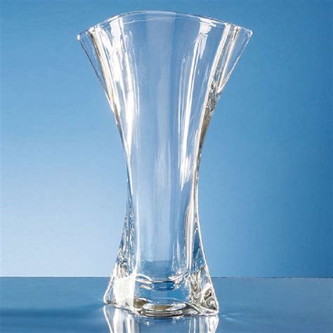 Cm Crystalite Flared Orbit Vase Crystal Tableware Awards And
