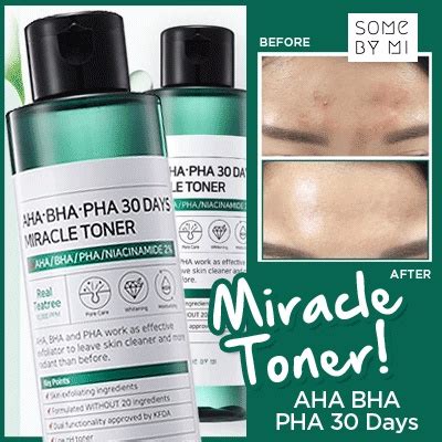 More than 142 some by mi miracle toner at pleasant prices up to 17 usd fast and free worldwide shipping! Some By Mi Miracle Toner AHA BHA PHA 30 Days