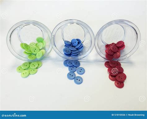 Spilled Buttons Stock Photo Image Of Sewing Clear Buttons 51810556