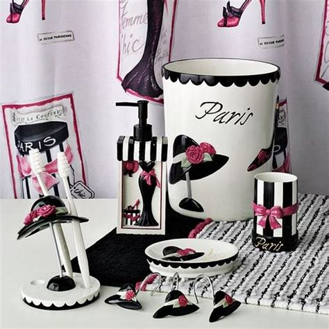 Shop bed bath & beyond for incredible savings on bathroom accessory sets you won't want to miss. Paris Themed Bathroom Set | Bathroom Ideas Paris Themed ...