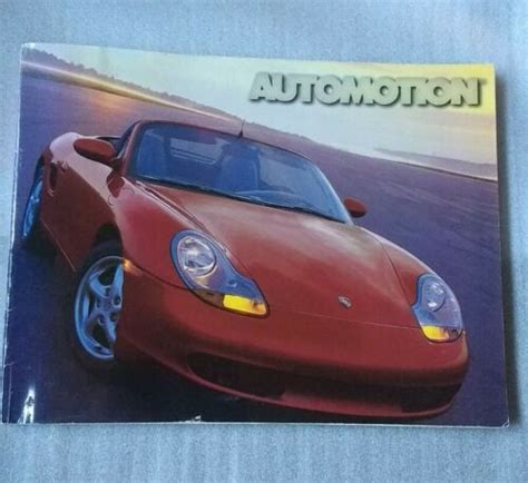 Automotion Porsche Parts And Accessories Catalog 16 Used 200 Pages Ebay