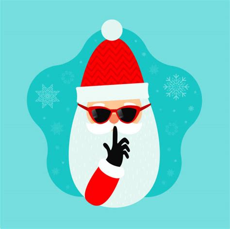 Sneaky Santa Illustrations Royalty Free Vector Graphics And Clip Art