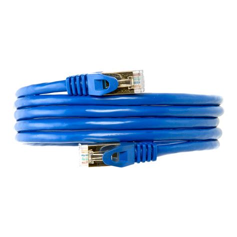 20FT U/FTP CAT 7 Gold Plated Shielded Ethernet RJ45 Cable 10 Gigabit Ethernet Network Patch Cord ...