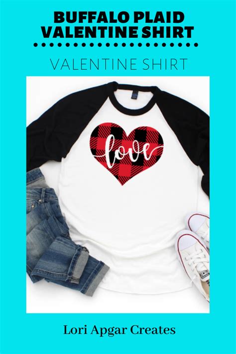 buffalo plaid heart love shirt love tee valentine s day etsy valentines shirt womens