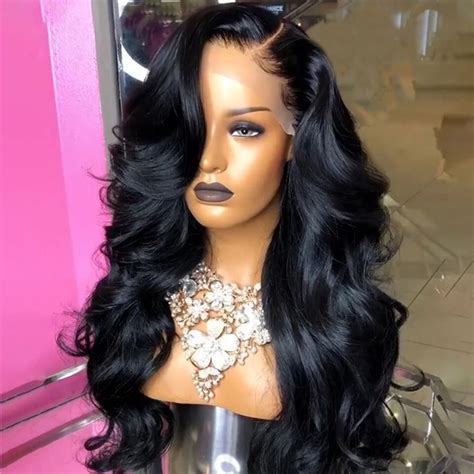 X Hd Transparent Lace Frontal Wig Inch Brazilian Body Wave Lace Front Wig Human Hair Lace