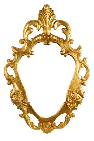 Gold Vintage Metal Frame — Stock Photo © Nreyad 1094817