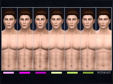 The Sims Resource Male Skin 9 Overlay
