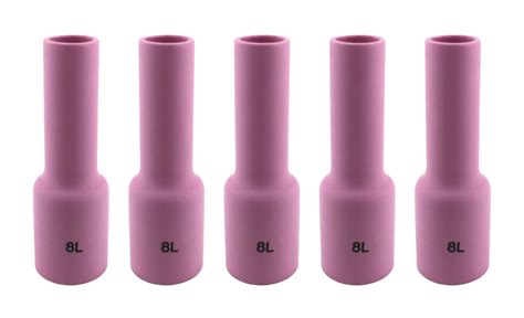 Long Alumina Nozzle Cups For TIG Welding Torches Series 17 18 26 With