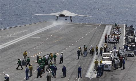 Unmanned Navy Drone Makes A Milestone First Landing On Moving Aircraft