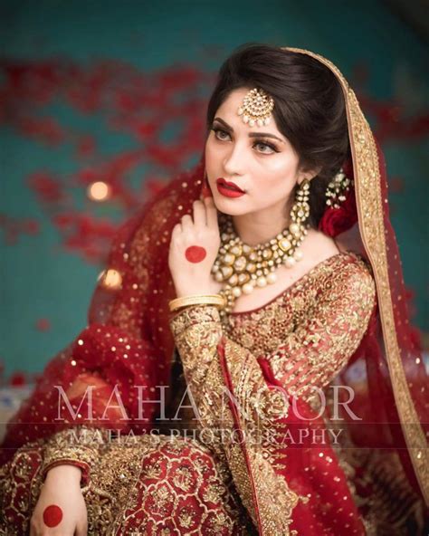 Latest Bridal Photo Shoot Of Beautiful Neelum Muneer Reviewitpk