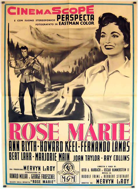 Rose Marie Movie Poster Rose Marie Movie Poster