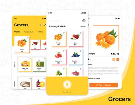 Grocery App Ui On Behance