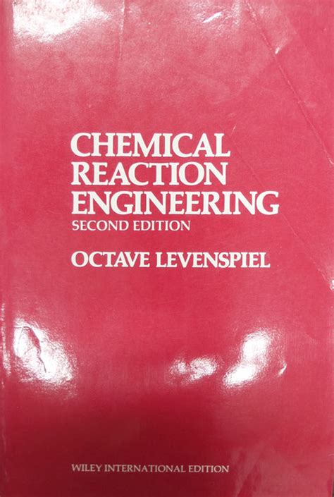 [중고샵] chemical reaction engineering 2nd edition 예스24