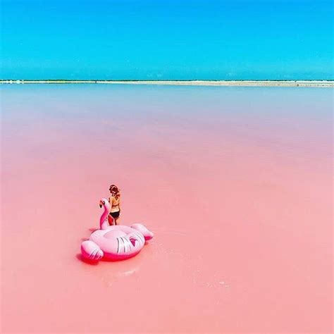 The lake is small, only about 1969 feet (600 meters) long and its width is not more than 820 feet (250 meters). Pink Lake Hillier (AU) | Australia travel, Australian ...