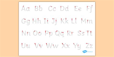 letter formation alphabet handwriting sheet uppercase