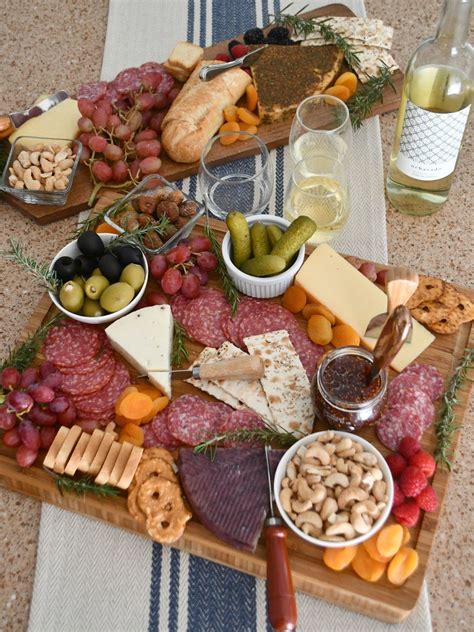 Best Easy Charcuterie Board Zoomed Out Boards With Food Wine A