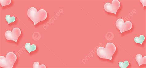 Pink Three Dimensional Heart Shaped Background Wallpaper 3d Three
