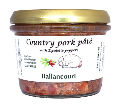 Country Pork Pâté With Espelette Pepper Ballancourt Fine Foods