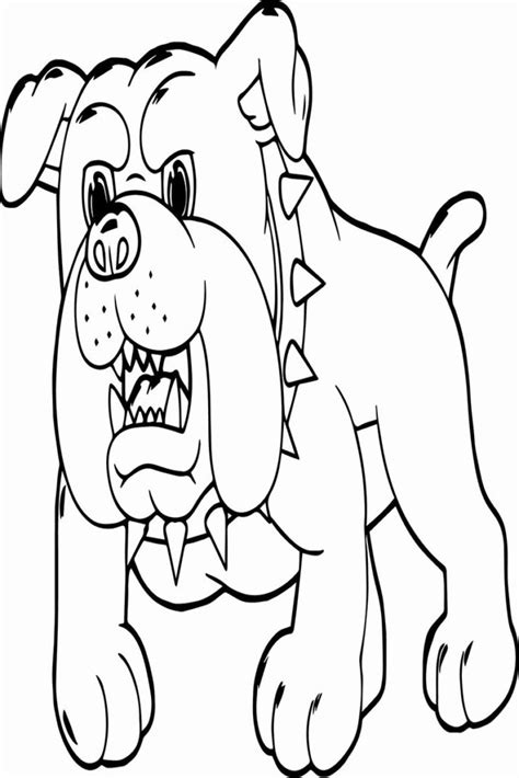 Cute Cartoon Dog Coloring Pages For Your Kids