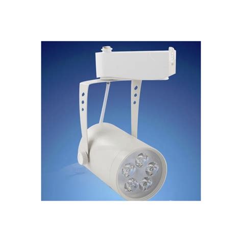 Spot Led W Blanc Jour Pour Rail Monophas