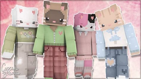 Sweet Kitty Hd Skin Pack By Cupcakebrianna Minecraft Skin Pack