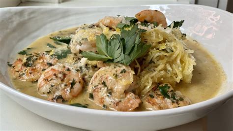 Spaghetti Squash Shrimp Scampi Recipe From Bobby Flay Recipe