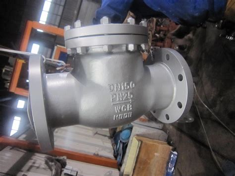 Din3202 Cast Steel Pn25pn40pn63 Swing Check Valve China Valve And