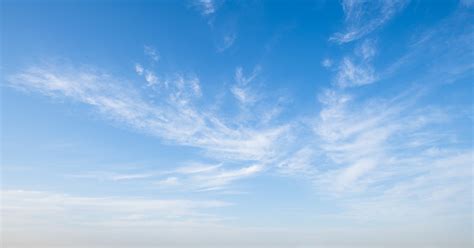 Free Stock Photo Of Perfect Blue Sky Background With Fluffy Clouds