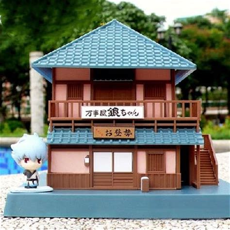Anime Manga Gintama Sakata Gintoki Yorozuya Diy Assembling Diy House