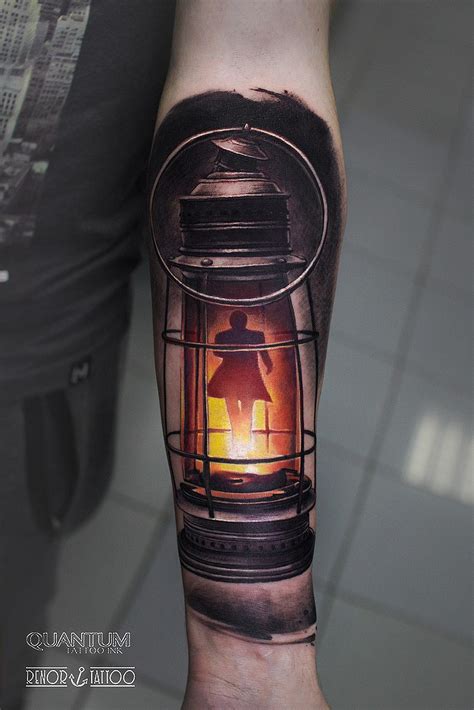 Tattoo Artist Kirill Matusevich Inkppl Lantern Tattoo Lamp Tattoo Sleeve Tattoos