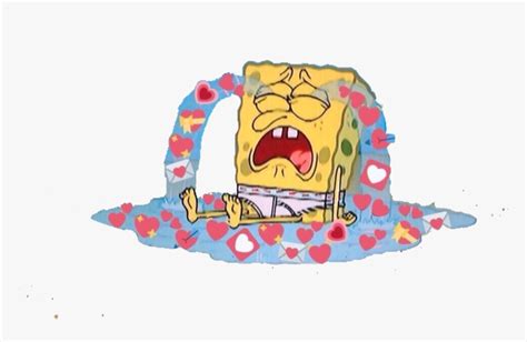 Sad Crying Grunge Meme Hearts Broken Spongebob Cartoon My XXX Hot Girl