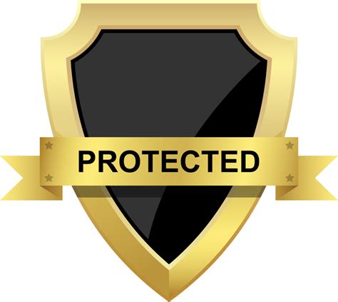 Protection Shield Clipart Design Illustration 9400781 Png