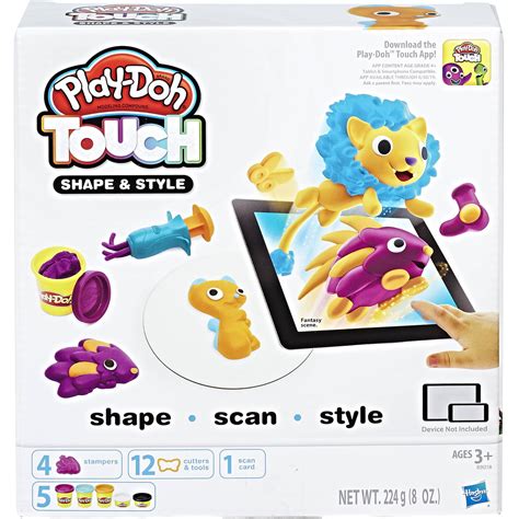 Play Doh Touch Shape And Style Set