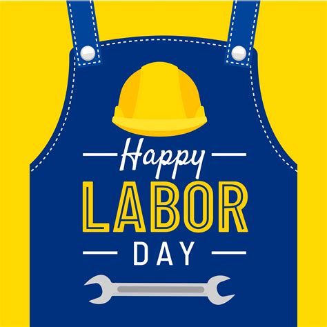 Happy Labor Day Banner Clip Art